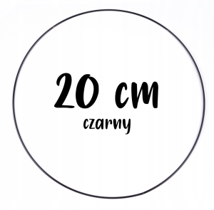 Obręcz metalowa, koło z drutu do łapaczy snów 20 cm