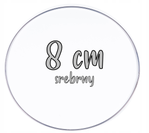Obręcz metalowa, koło z drutu do łapaczy snów 8 cm