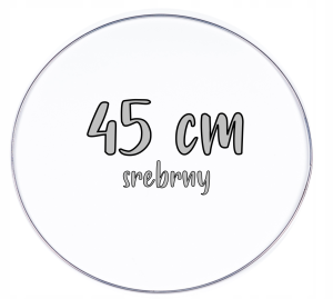 Obręcz metalowa, koło z drutu do łapaczy snów 45 cm