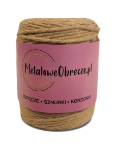Sznurek bawełniany BEŻOWY 3 mm  200 m