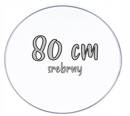 Obręcz metalowa, koło z drutu do łapaczy snów 80 cm